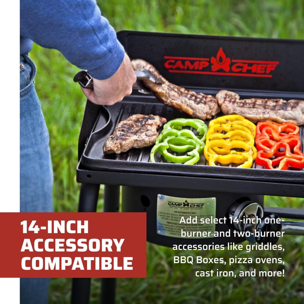 EX60LW Explorer 2 Burner Outdoor Camping Modular Cooking Stove - Image 4